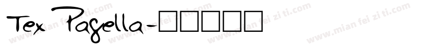 Tex Pagella字体转换